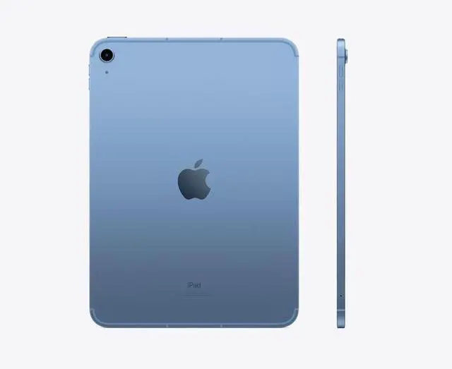 Alt view image 3 of 4 - Apple iPad 10 (10th Gen) 2022 - 10.9" - 64GB - Wi-Fi + Cellular - Blue - Grade B-