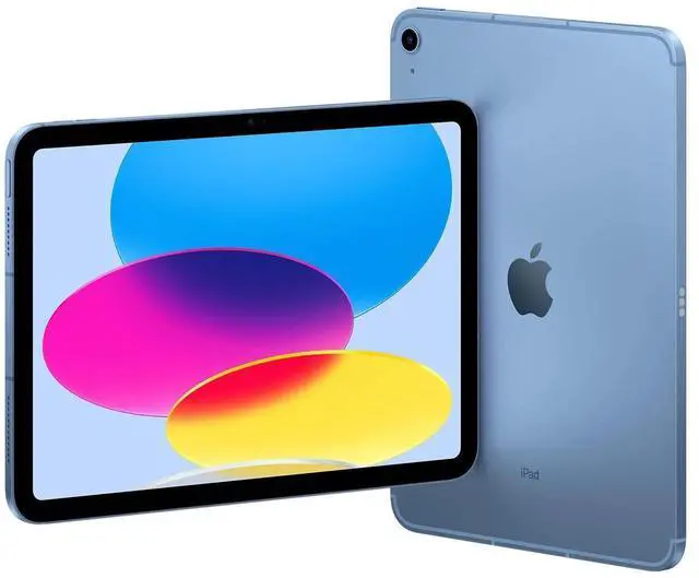 Alt view image 4 of 4 - Apple iPad 10 (10th Gen) 2022 - 10.9" - 64GB - Wi-Fi + Cellular - Blue - Grade B+