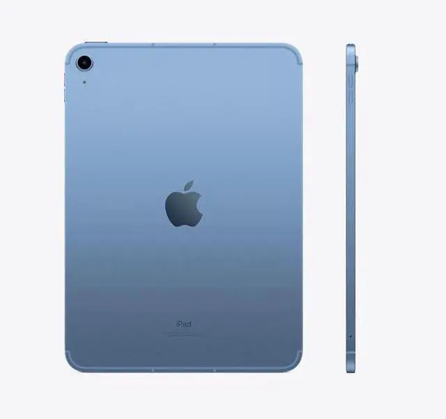 Alt view image 3 of 4 - Apple iPad 10 (10th Gen) 2022 - 10.9" - 64GB - Wi-Fi + Cellular - Blue - Grade B+