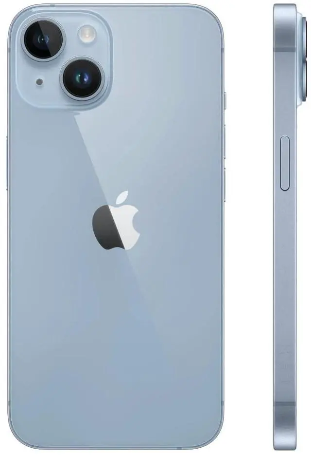 Alt view image 4 of 4 - Apple iPhone 14 128GB Fully Unlocked - Blue (Grade B-)