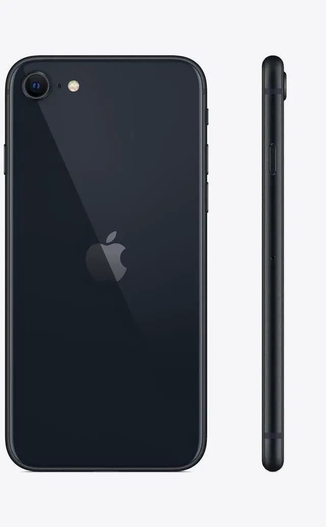 Alt view image 2 of 5 - Apple iPhone SE 3 2022 64GB Fully Unlocked Midnight - Grade B+