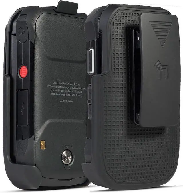 Alt view image 3 of 4 - Kyocera DuraXE Epic E4830 Rugged Flip Phone - AT&T - Black (Grade B+)