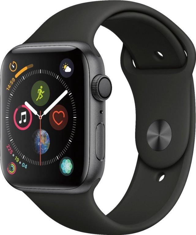 Main image of Apple Watch Series 4 44mm (GPS) Aluminum Space Gray Case with Midnight Sport Band (Grade A)