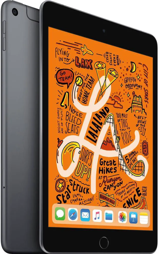 Alt view image 2 of 4 - Apple iPad Mini 5 (2019) - 7.9" - 64GB - Wi-Fi + Cellular - Space Gray - Grade B-