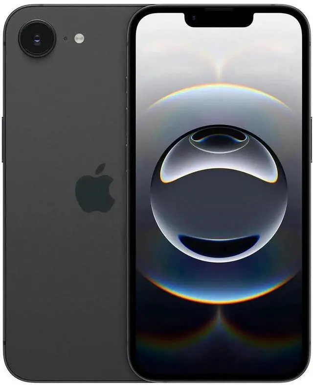 Main image of Apple iPhone 16e 256GB Fully Unlocked - Black (Grade B+)