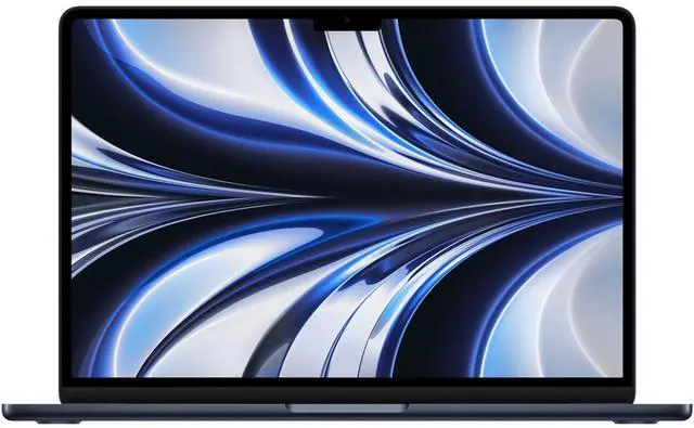 Main image of Apple MacBook Air 13.6" Laptop (2022) Apple M2 Chip 8GB RAM 1TB SSD - Midnight - Grade B-