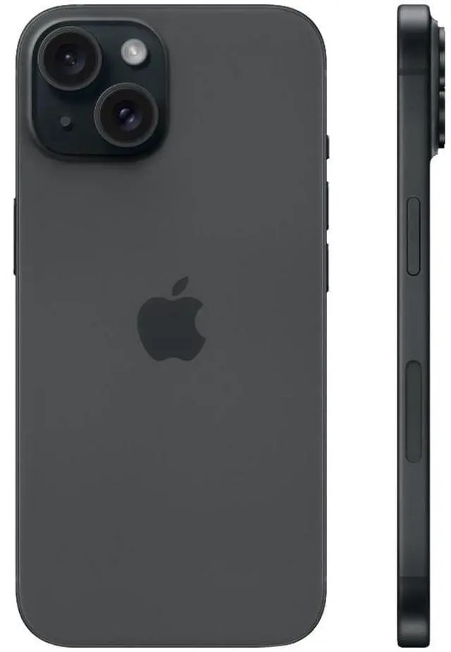 Alt view image 2 of 4 - Apple iPhone 15 Plus 256GB Fully Unlocked - Black (Grade B+)