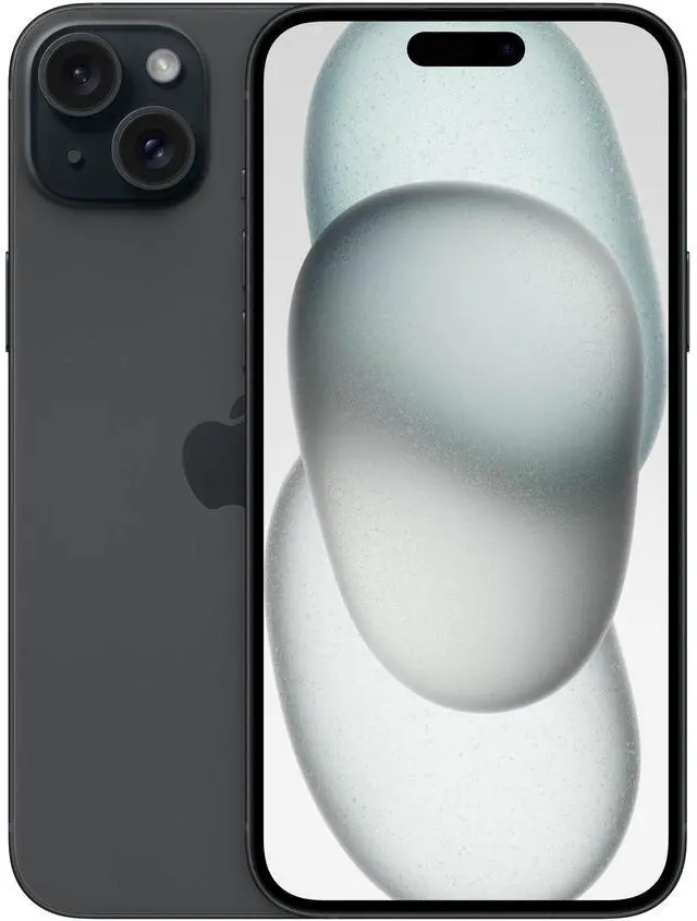 Main image of Apple iPhone 15 Plus 256GB Fully Unlocked - Black (Grade B-)