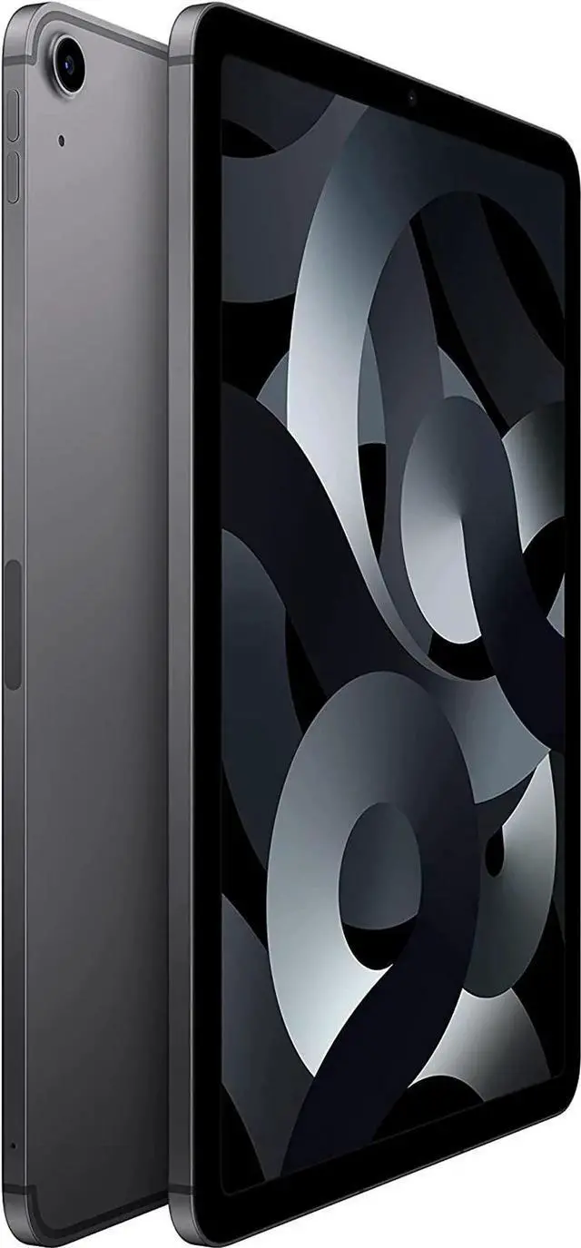 Alt view image 2 of 5 - Apple iPad Air 5 (5th Gen) 2022 - 64GB - Wi-Fi + Cellular - 10.9" - Space Gray - Grade B-