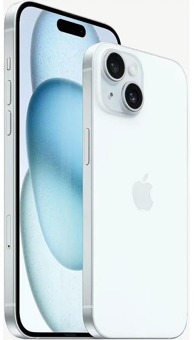 Alt view image 3 of 6 - Apple iPhone 15 Plus 256GB Fully Unlocked - Blue (Grade B-)