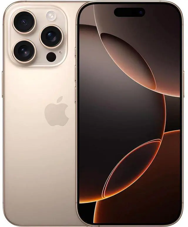 Main image of Apple iPhone 16 Pro 256GB Fully Unlocked - Desert Titanium (Grade B+)