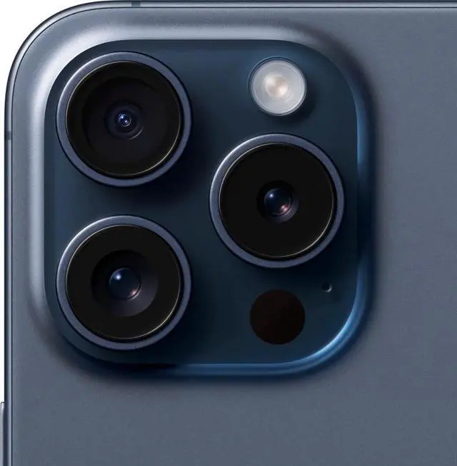 Alt view image 6 of 6 - Apple iPhone 15 Pro Max 1TB Fully Unlocked - Blue Titanium (Grade B+)