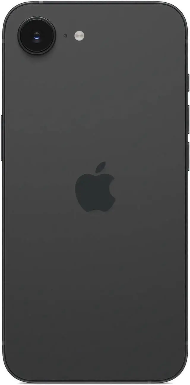 Alt view image 3 of 7 - Apple iPhone 16e 128GB Fully Unlocked - Black (Grade B-)