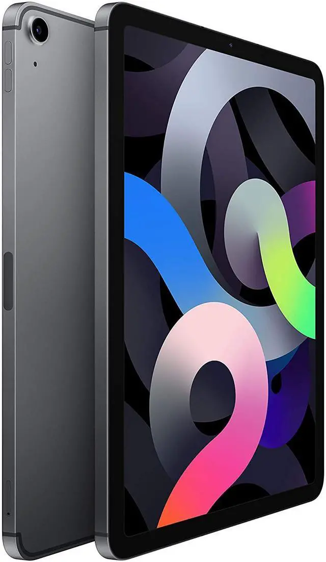 Alt view image 2 of 6 - Apple iPad Air 4 (4th Gen) 2020 - 10.9" - 256GB - Wi-Fi + Cellular - Space Gray (Grade B+)