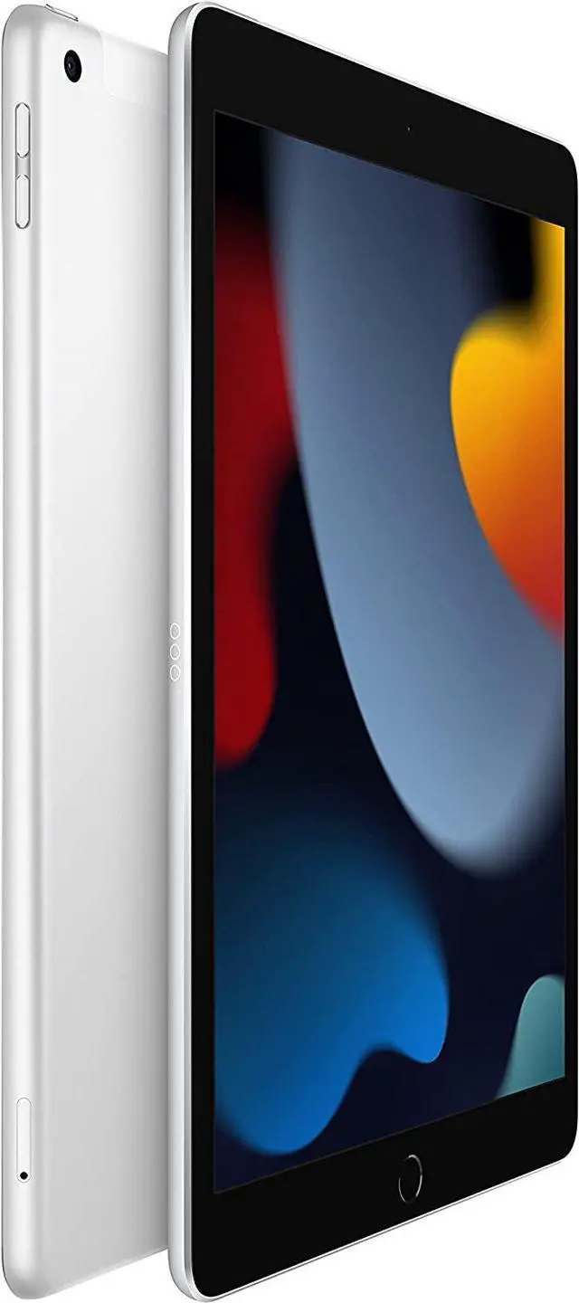 Alt view image 2 of 4 - Apple iPad 9 (9th Gen) 256GB - Wi-Fi + Cellular - 10.2" - Silver - (2021) - Grade B-