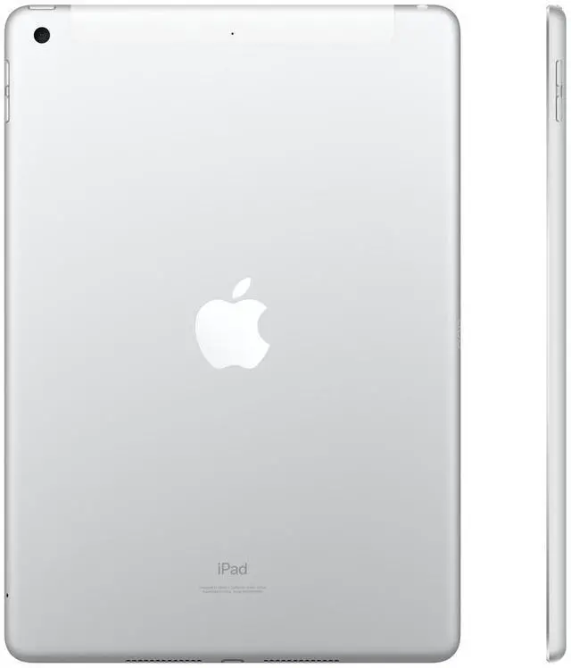Alt view image 4 of 4 - Apple iPad 9 (9th Gen) 256GB - Wi-Fi + Cellular - 10.2" - Silver - (2021) - Grade B-