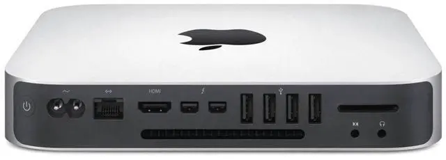 Alt view image 4 of 5 - Apple Mac mini (2012) - Intel Core i5 2.5GHz - 500GB - Silver - 8GB RAM - Very Good (Grade B+)