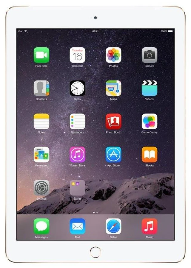 Alt view image 2 of 5 - Apple iPad Air 2 (2014) - 128GB - Gold - WiFi + Cellular - 9.7 Inch - Grade B+