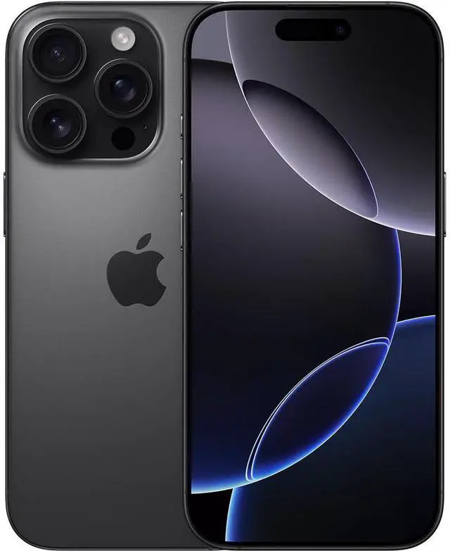 Main image of Apple iPhone 16 Pro 256GB Fully Unlocked - Black Titanium (Grade B-)
