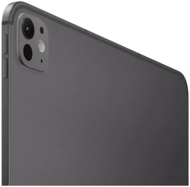 Alt view image 3 of 6 - Apple iPad Pro 7th Gen (2024) - 1TB - Space Black - Wi-Fi + Cellular - 13 Inch - Nano Texture Glass (Grade B-)
