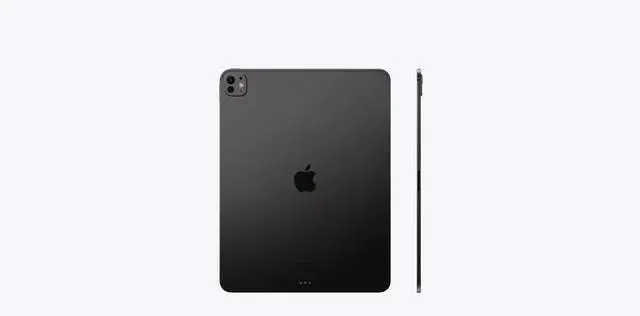 Alt view image 2 of 6 - Apple iPad Pro 7th Gen (2024) - 1TB - Space Black - Wi-Fi + Cellular - 13 Inch - Nano Texture Glass (Grade B-)