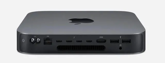 Alt view image 5 of 7 - Apple Mac mini 2018 Intel Core i3 128GB SSD 16GB RAM Space Gray - Grade B-