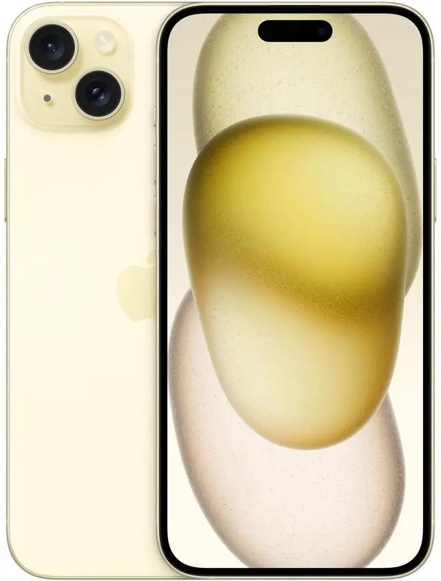 Main image of Apple iPhone 15 Plus 128GB - Verizon Locked - Yellow (Grade B-)