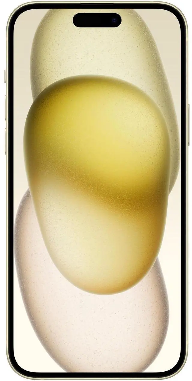 Alt view image 2 of 5 - Apple iPhone 15 Plus 128GB - Verizon Locked - Yellow (Grade B-)