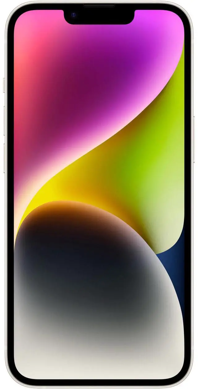 Alt view image 2 of 6 - Apple iPhone 14 128GB Fully Unlocked - Starlight (Grade B-)
