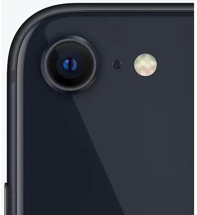 Alt view image 4 of 6 - Apple iPhone SE 3 2022 128GB - T-Mobile Locked - Midnight (Grade B-)