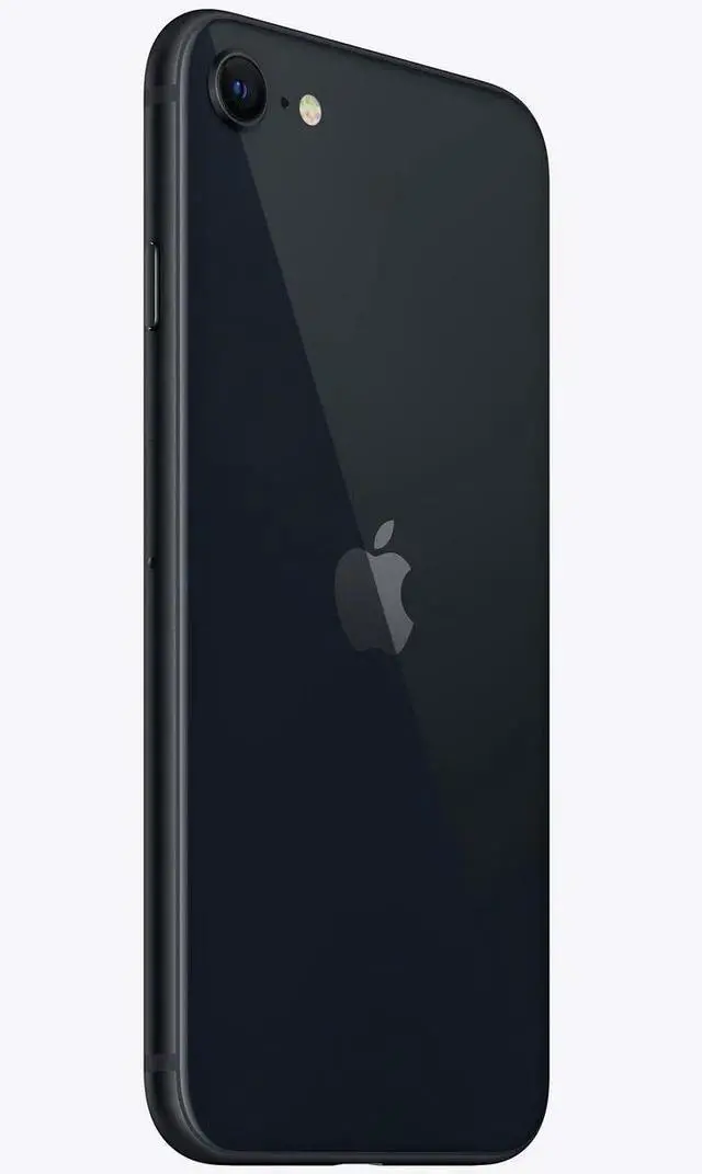 Alt view image 2 of 6 - Apple iPhone SE 3 2022 128GB - T-Mobile Locked - Midnight (Grade B-)