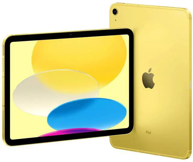Alt view image 5 of 5 - Apple iPad 10 (10th Gen) 2022 - 10.9" - 64GB - Wi-Fi + Cellular - Yellow (Grade B+)