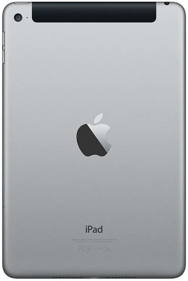 Alt view image 3 of 5 - Apple iPad mini 4 (4th Gen) 2015 - 128GB - Wi-Fi + Cellular - 7.9" - Space Gray (Grade B+)