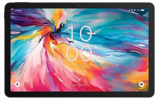 Alt view image 2 of 5 - TCL Tab 10 NXTPAPER 5G - 10.4 Inch - 128GB - Wi-Fi + Cellular (Verizon) - Dark Blue (Grade A)