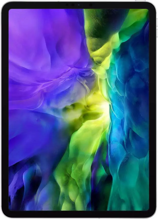 Alt view image 3 of 5 - Apple iPad Pro 2 (2nd Gen) 2020 - 256GB - Wi-Fi + Cellular Unlocked - 11" - Silver (Grade B-)