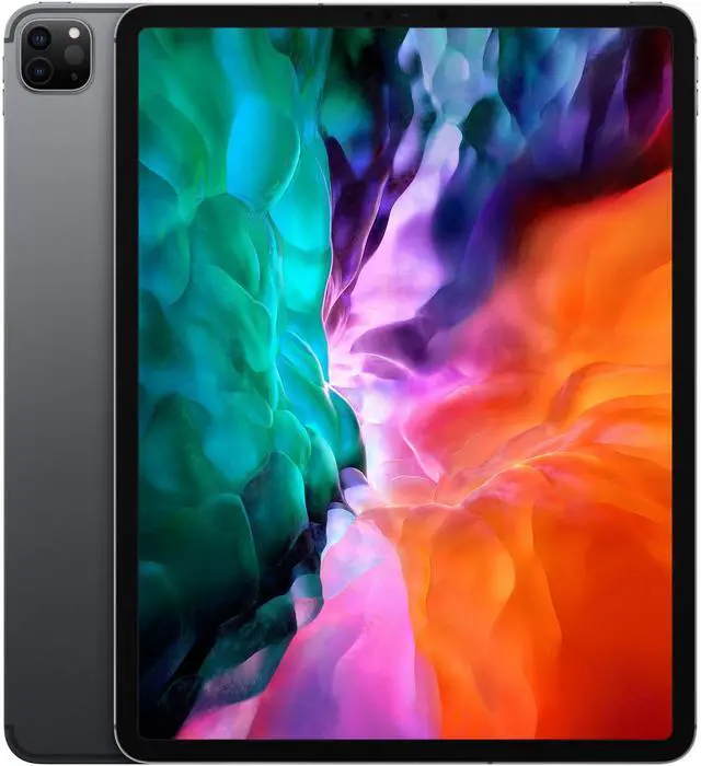 Main image of Apple iPad Pro 4 (4th Gen) 2020 - 128GB - Wi-Fi + Cellular - 12.9" - Space Gray (Grade B+)