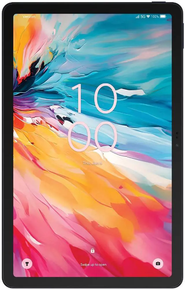 Alt view image 5 of 6 - TCL Tab 10 NXTPAPER 5G - 10.4 Inch - 128GB - Wi-Fi + Cellular (Verizon) - Dark Blue (Grade B-)