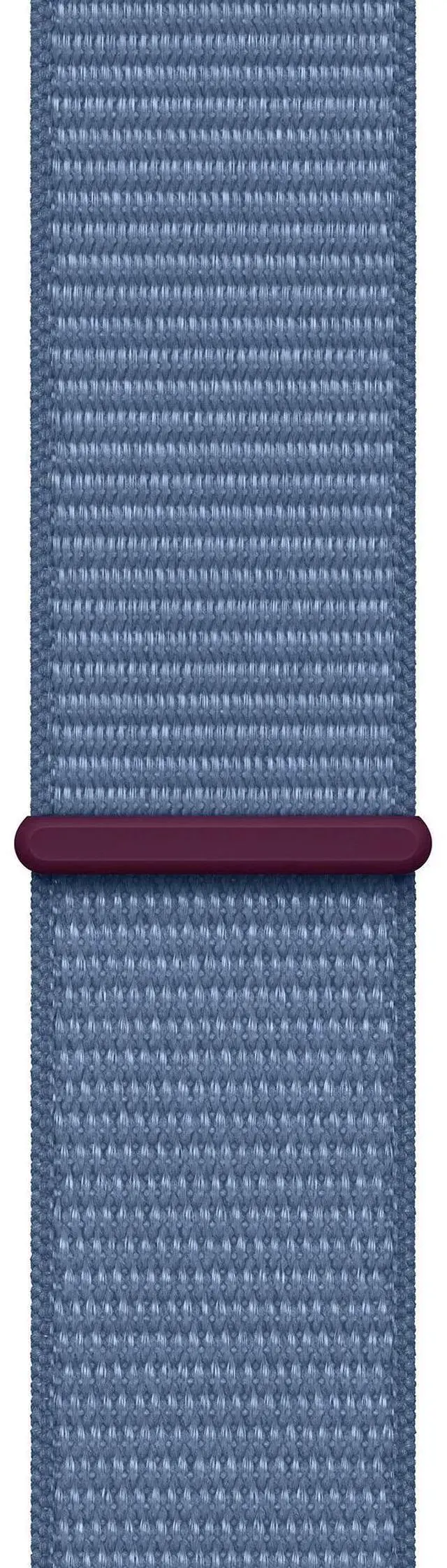 Alt view image 4 of 5 - Apple Watch Series 9 41mm (GPS) Aluminum Silver Case with Winter Blue Sport Loop (Grade B-)