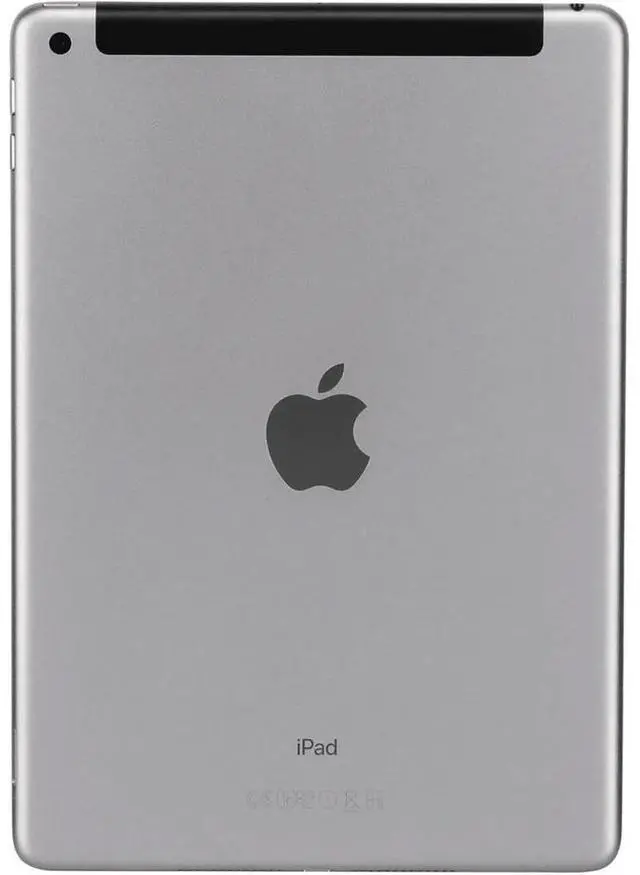 Alt view image 4 of 4 - Apple iPad 5 (5th Gen) 2017 - 9.7" - 128GB - Wi-Fi + Cellular - Space Gray (Grade B-)