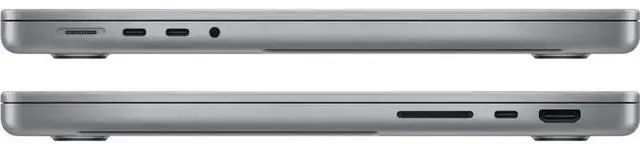 Alt view image 6 of 6 - Apple MacBook Pro 14.2" 2021 Apple M1 Pro 512GB SSD 16GB RAM Space Gray (Grade B+)