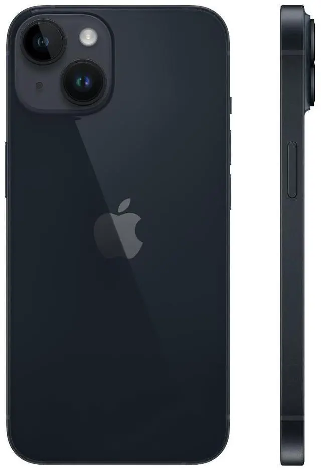 Alt view image 5 of 5 - Apple iPhone 14 256GB - Verizon Locked - Midnight (Grade B-)