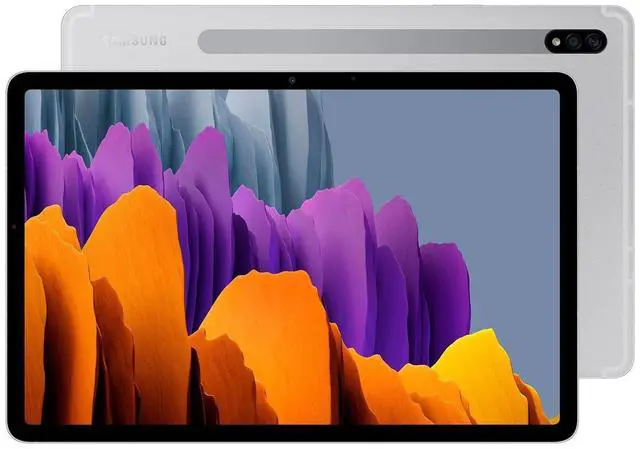Main image of Samsung Galaxy Tab S7 - 128GB - 11 Inch - Wi-Fi - Mystic Silver (Grade B-)