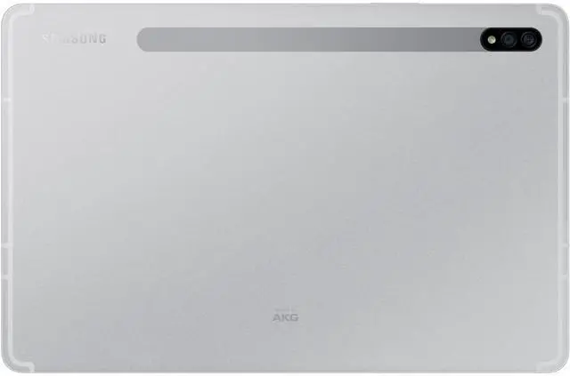 Alt view image 4 of 6 - Samsung Galaxy Tab S7+ Plus - 128GB - 12.4 Inch - Wi-Fi - Mystic Silver (Grade B+)