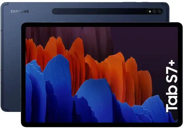 Main image of Samsung Galaxy Tab S7+ Plus - 256GB - 12.4 Inch - Wi-Fi - Phantom Navy (Grade B+)