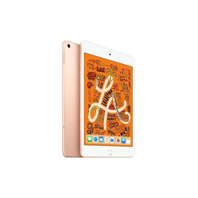 Alt view image 6 of 6 - Apple iPad mini 5 (5th Gen) 2019 - 256GB - Wi-Fi + Cellular - 7.9" - Gold (Grade B-)