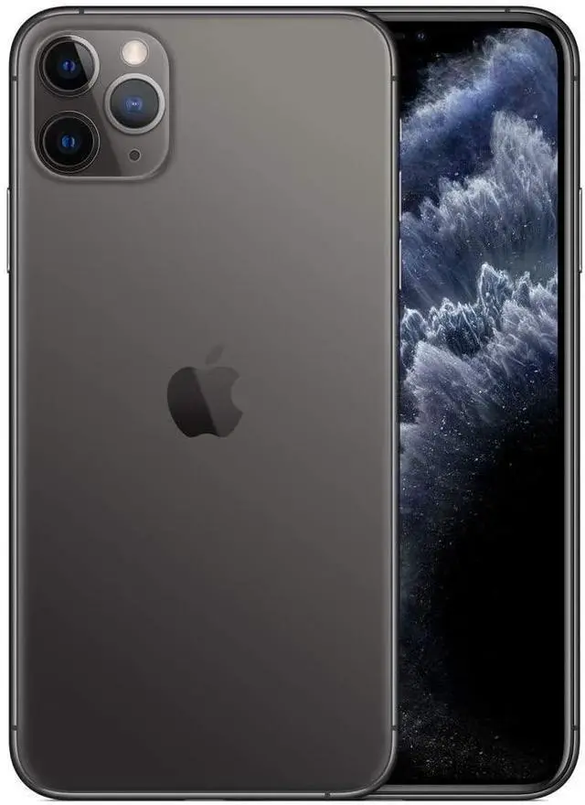 Alt view image 3 of 5 - Apple iPhone 11 Pro Max 256GB Fully Unlocked - Space Gray (Grade B-)