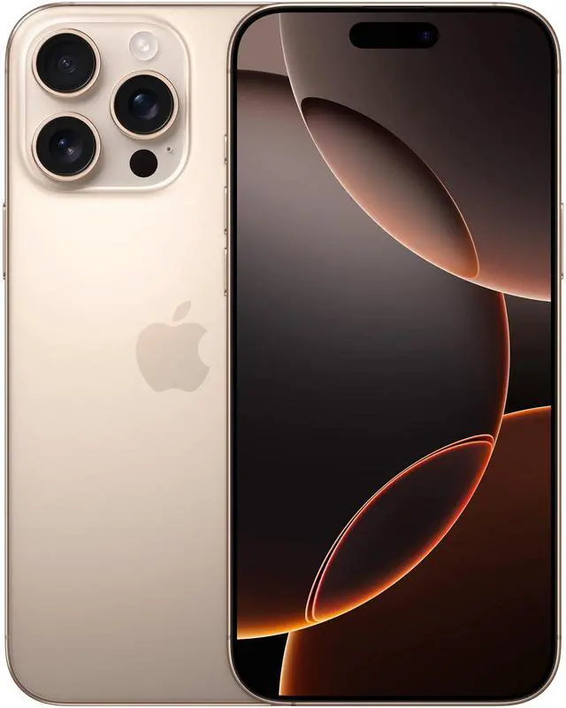 Main image of Apple iPhone 16 Pro Max 1TB Fully Unlocked - Desert Titanium (Grade A)