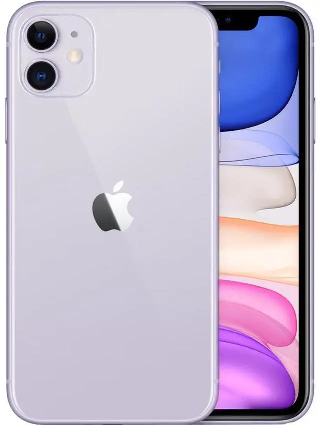 Alt view image 2 of 6 - Apple iPhone 11 64GB Fully Unlocked - Purple (Grade B+)