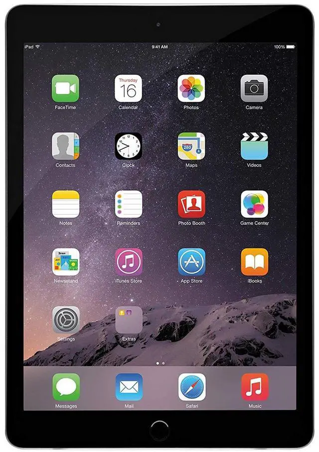 Alt view image 2 of 4 - Apple iPad Air 1 (1st Gen) 2013 - 32GB - Space Gray - Wi-Fi + Cellular - 9.7 Inch (Grade B+)