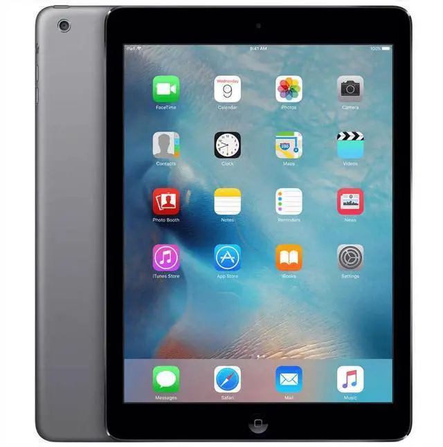 Main image of Apple iPad Air 1 (1st Gen) 2013 - 32GB - Space Gray - Wi-Fi + Cellular - 9.7 Inch (Grade B+)